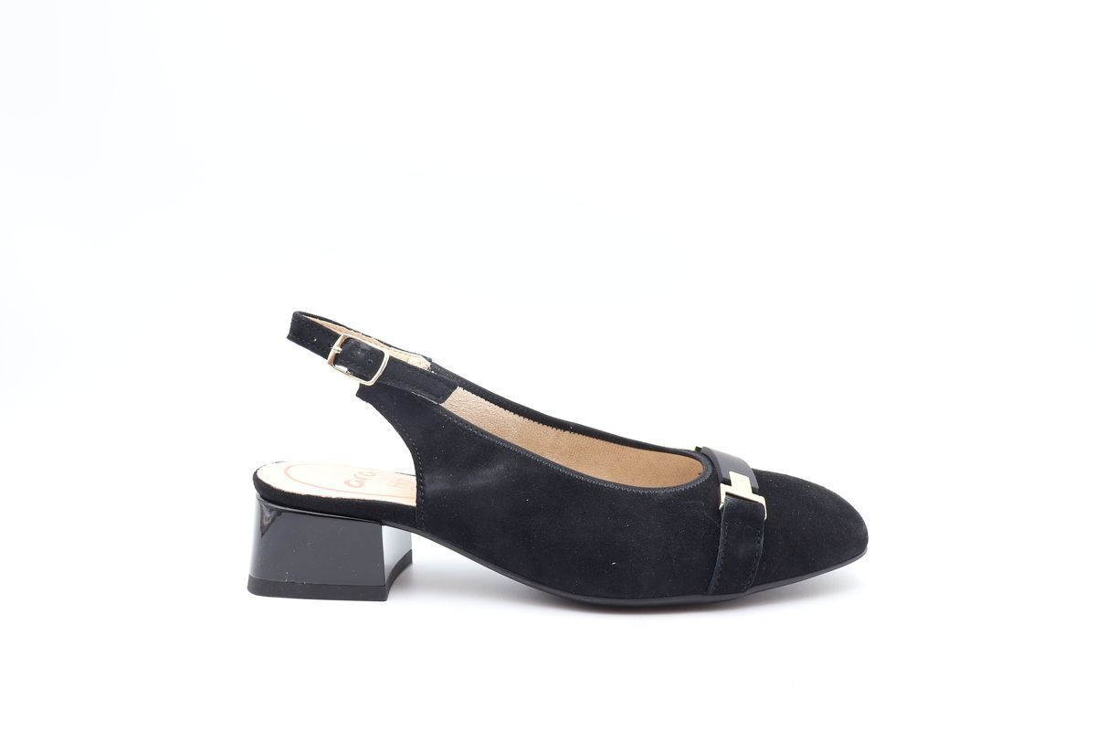 Ara Sling-back Svart