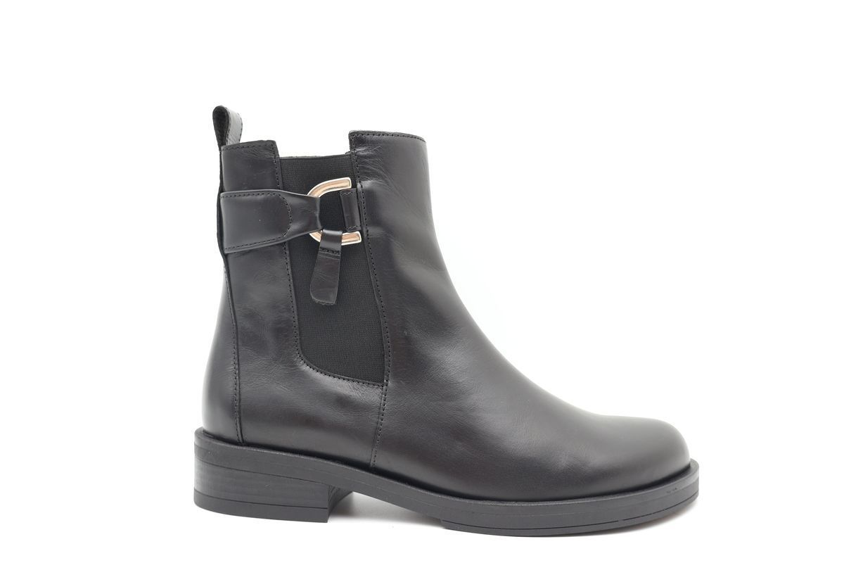 Gabor Boots Svart Skinn